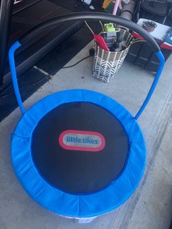 Little Tikes Toddler Trampoline with Handle Bar