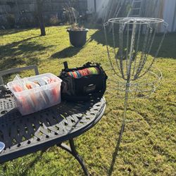 Disk Golf Backpack,Basket,39 Disk.