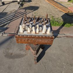Vintage Chess Table
