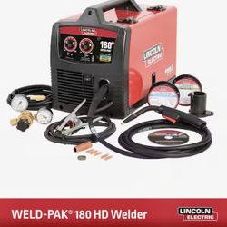 Brand New Never Used  Weld PAK Kit 180 HD WELDER