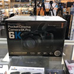 Blackmagic Pocket Cinema Camera 6k Pro