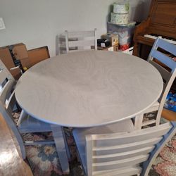 Paseo 5pc Dinning Set With 4 Chairs 