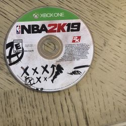 NBA 2k19, NBA 2k20 Xbox One Games With Case