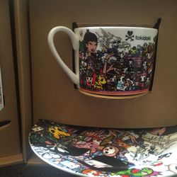 Tokidoki Limited Edition City View Tea Set