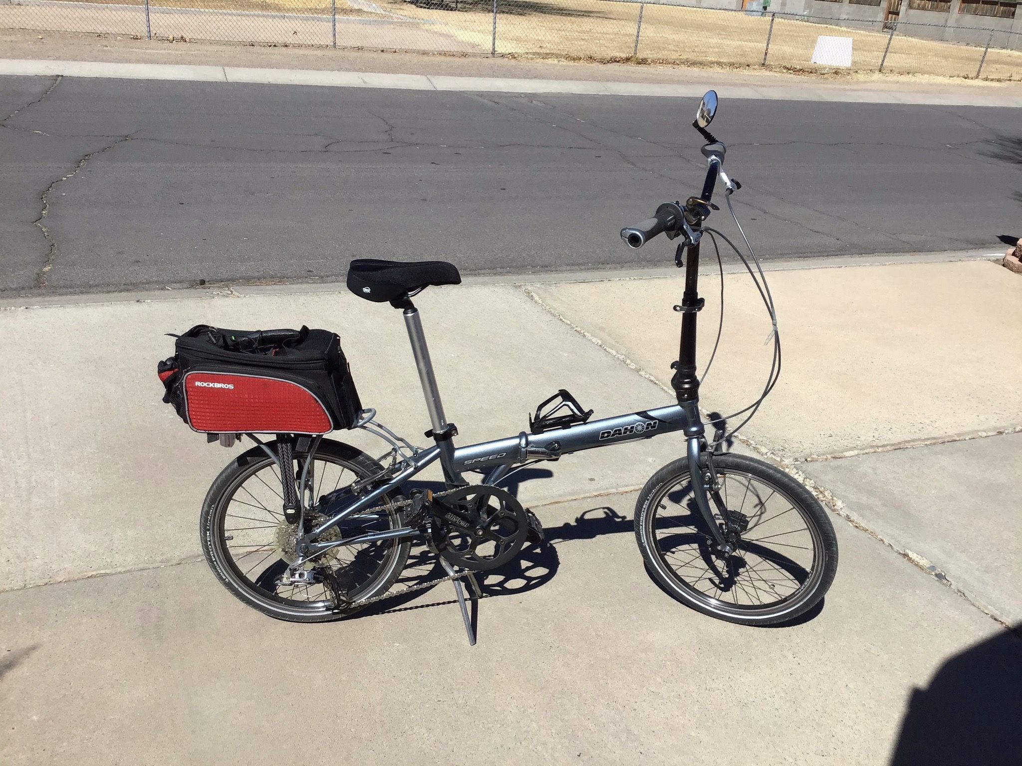 Folding Bike W Suitcase/ Trailer