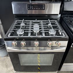 Samsung Stainless steel 5 burner range stove 