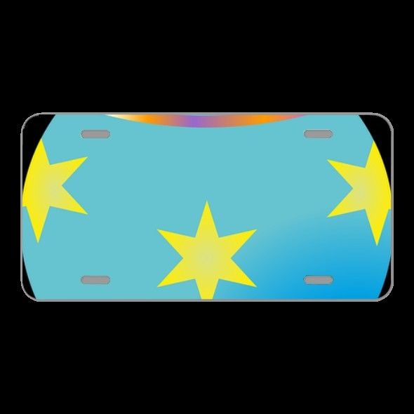 License Plate Novelty Car Front Christmas Decorations Ball Christmas