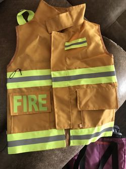 Toddler fire fighter jacket