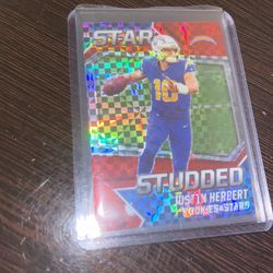 Justin Herbert “Star Studded” Rookies and stars