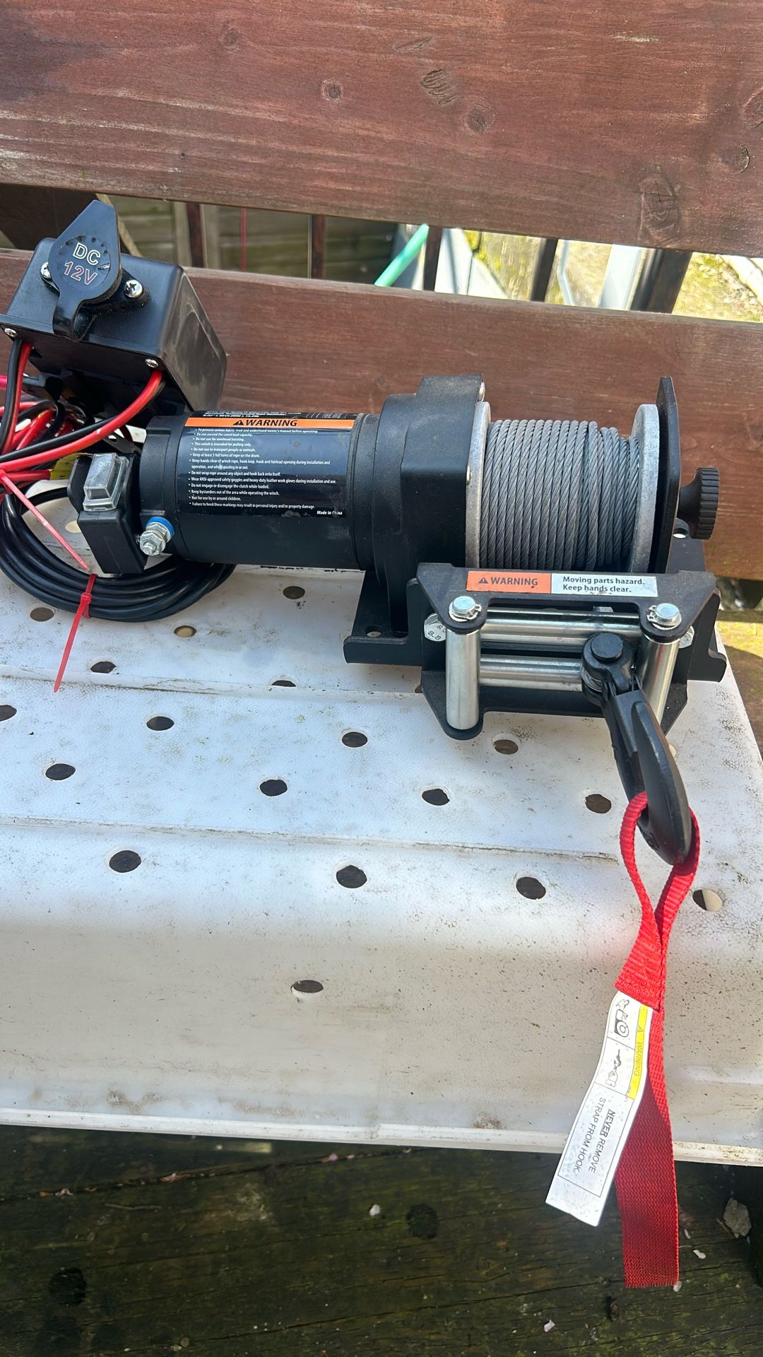 Electronic winch