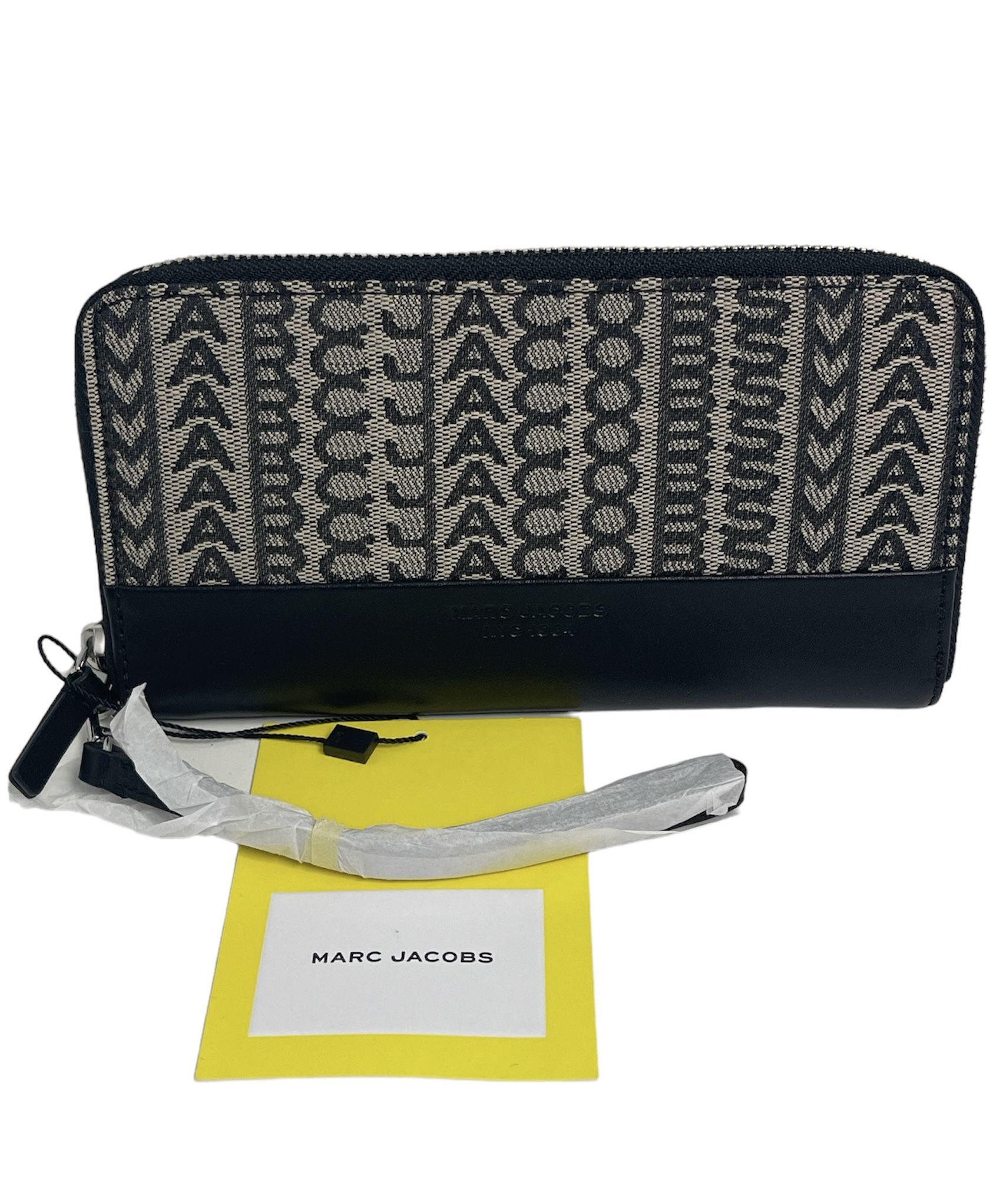 Marc Jacobs The Monogram Jacquard Continental Wristlet Wallet