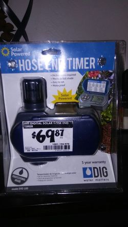 Hose solar timer