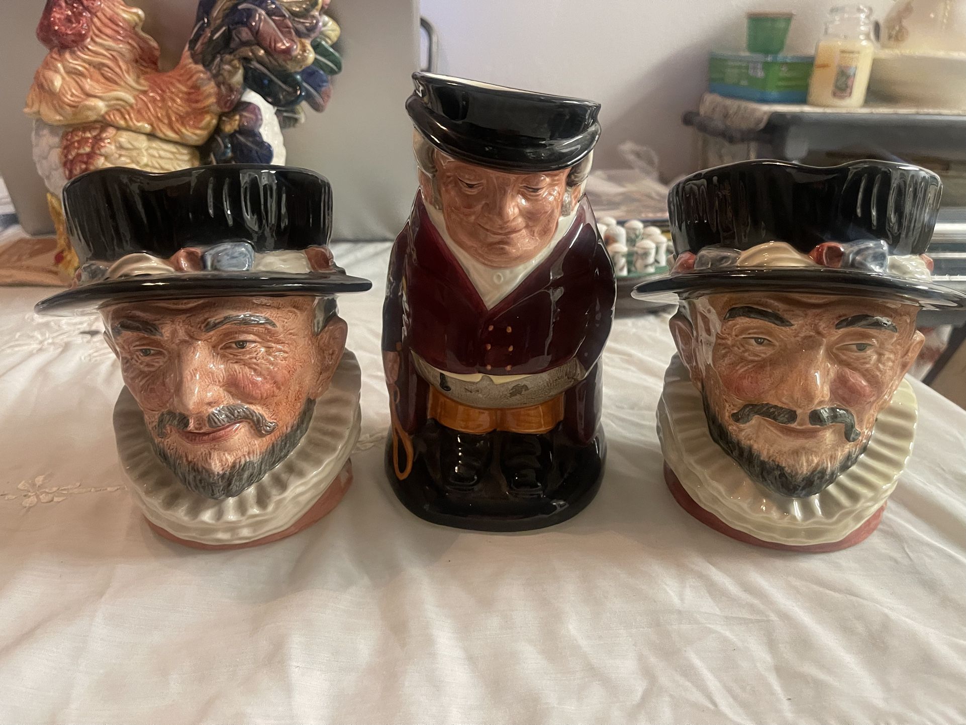 Toby Mugs Royal Doulton