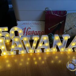 Havana Nights Decor 