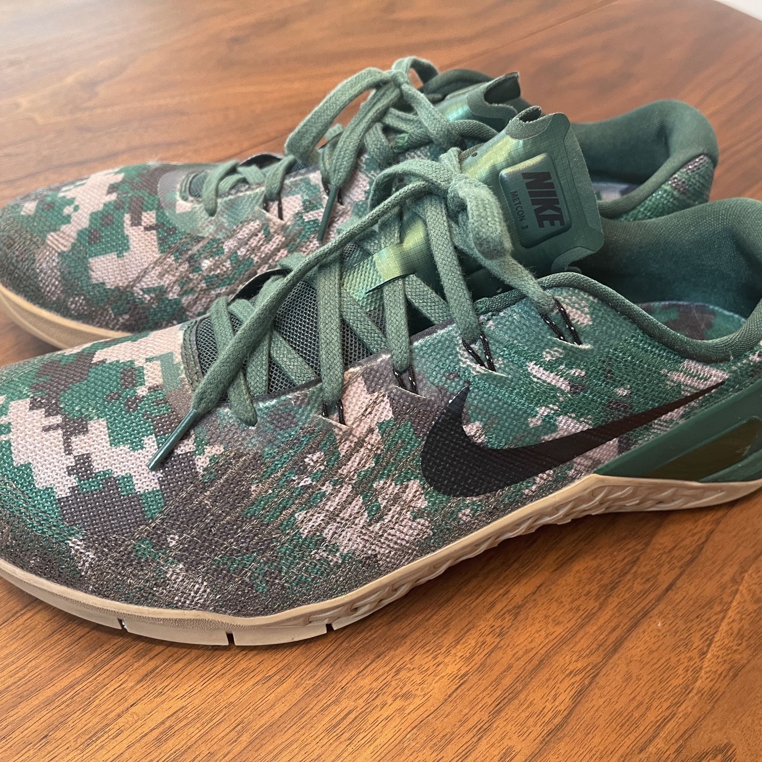 Nike Metcon 3 Mens Size 10.5 Crossfit Training Shoes Camoflauge 852928 008 for Sale in Seattle WA OfferUp