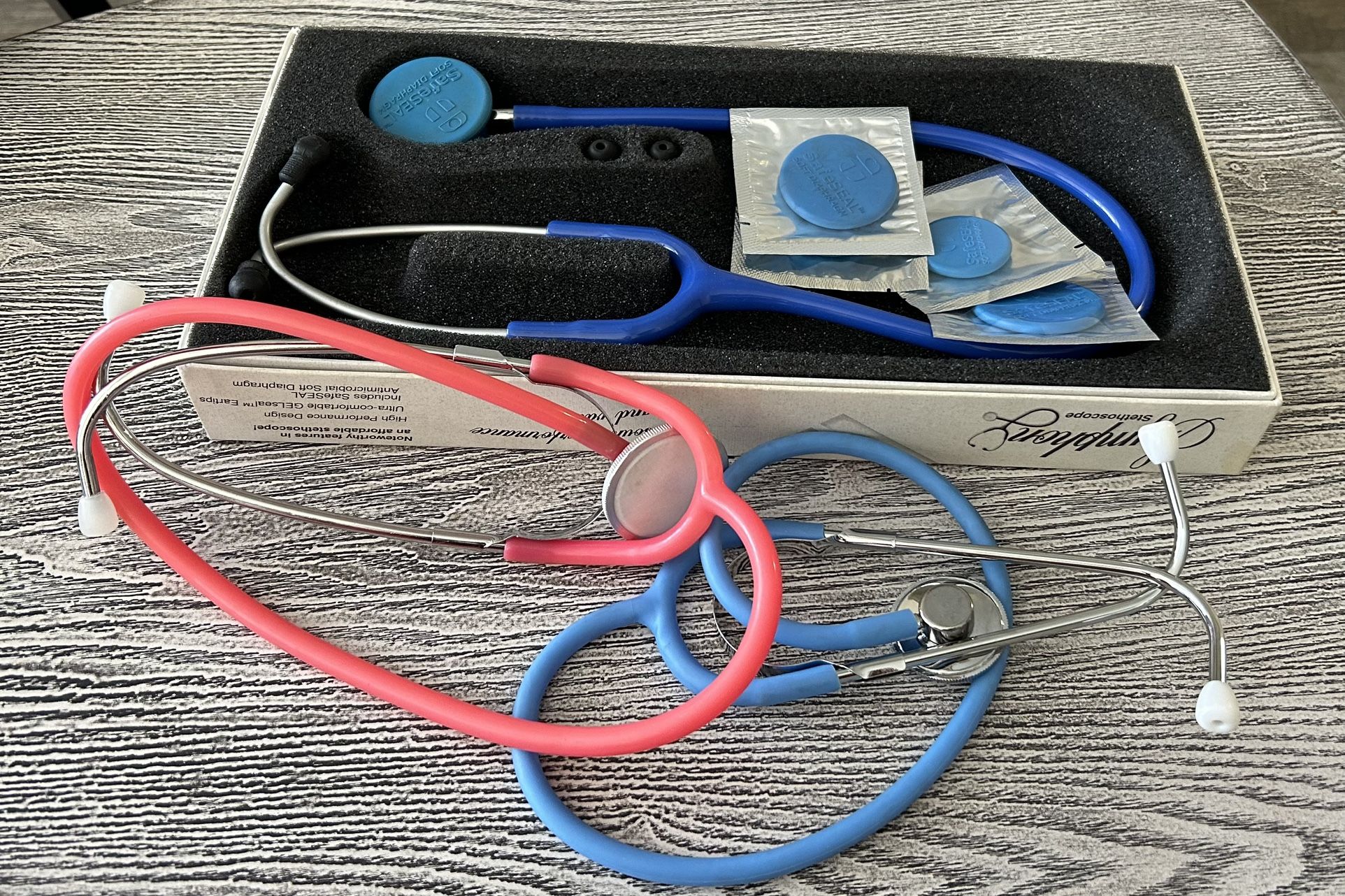 Lot of 3 stethoscopes- Low Price. $15