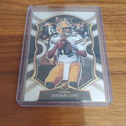 Really Nice Jordan Love RC Rookie Green Bay Packers
