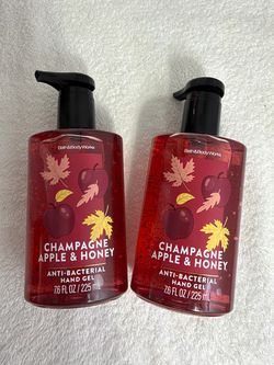 Bath & Body Works Champagne Apple & Honey Hand Gel x2