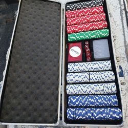 Fat Cat 500Ct Texas Hold'Em Poker Chip Set