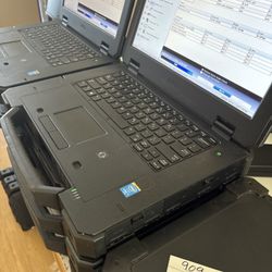 Dell Rugged, Tough Book Mechanics Laptop. 