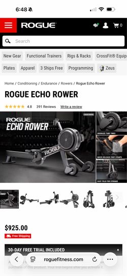 Rogue fitness Echo rower