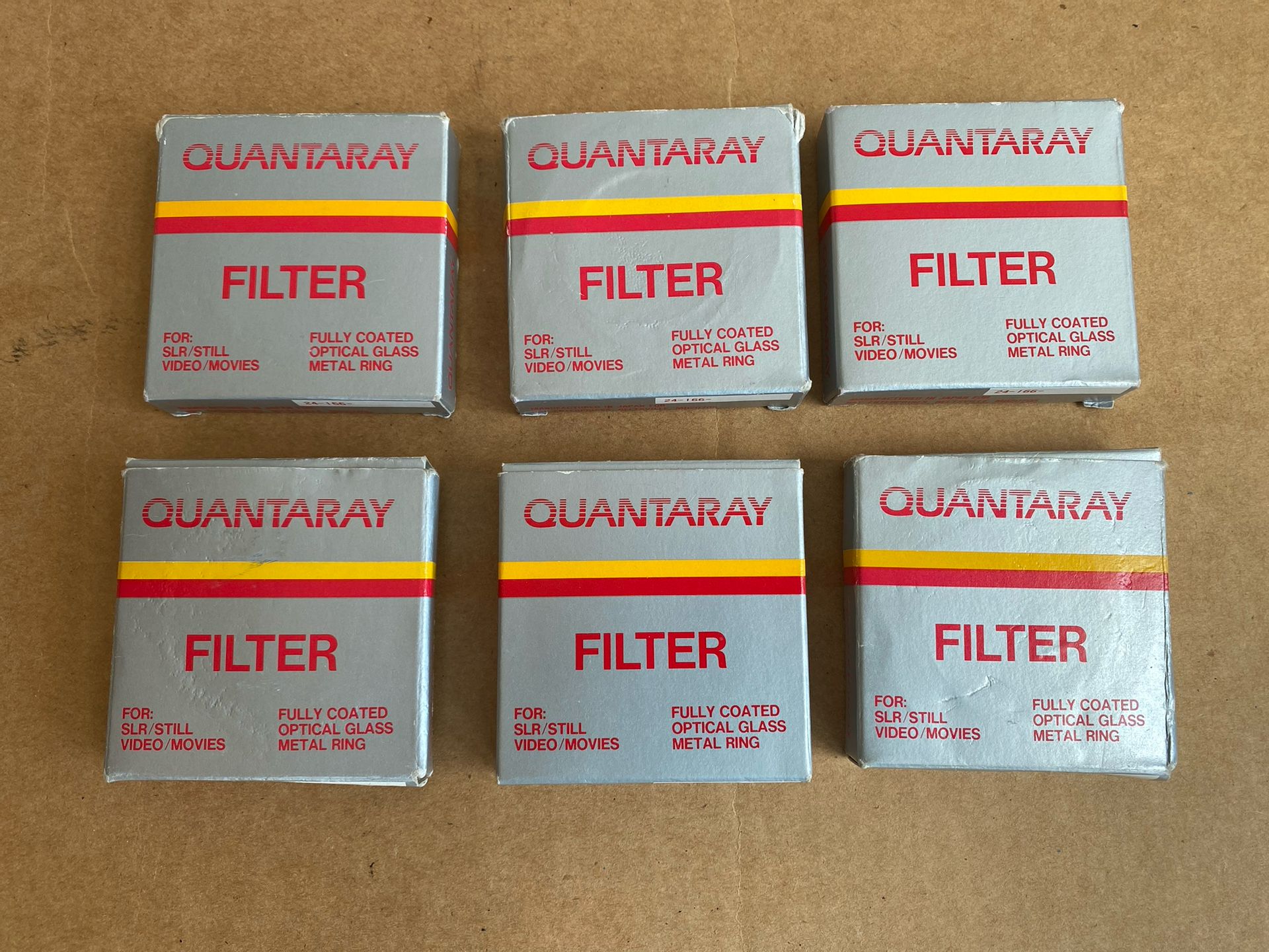Lot Of 6 QUANTARAY Filters
