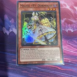 Maliss <P> Dormouse | SR Super Rare | 1st Edition | Yugioh Card | CRBR 
