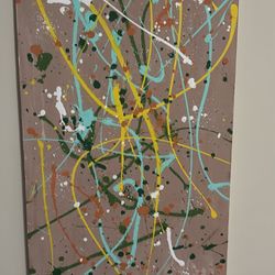 Two Homemade Canvasses For Your Walls. 