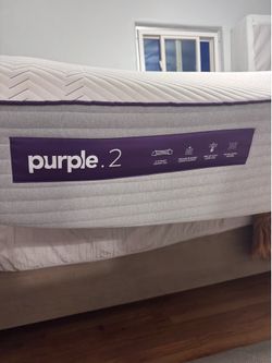 Queen Purple 2 Memory Foam Mattress