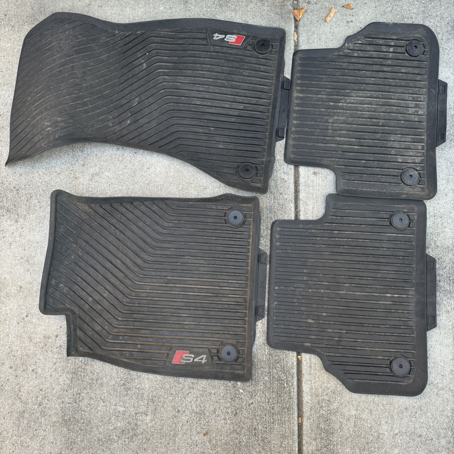 Audi S4 All-weather Floor Mats (set of 4)