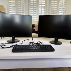 27” screen, 4K Monitors