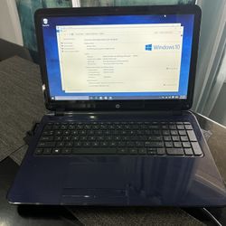 15.6" HP 15 Laptop A6-6310 1.8GHz 4GB 500GB HDD DVD-RW bad battery