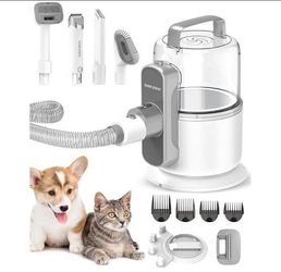 SimpleWay pet grooming vacuum v10, a 6-in-1 grooming tool kit