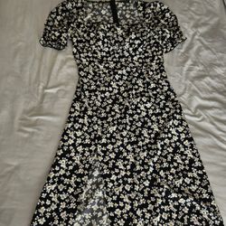 Shein Black and White Dress Size M