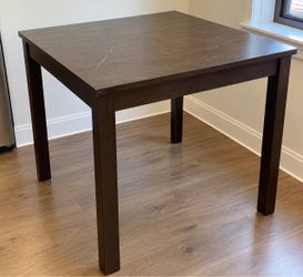 Counter Height Wood Dining Table