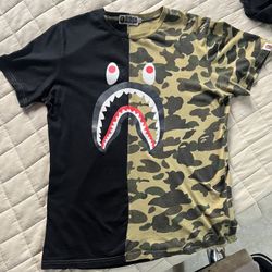 Bape Tee Camo Two Tone