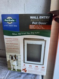 Medium Aluminum Pet Door 