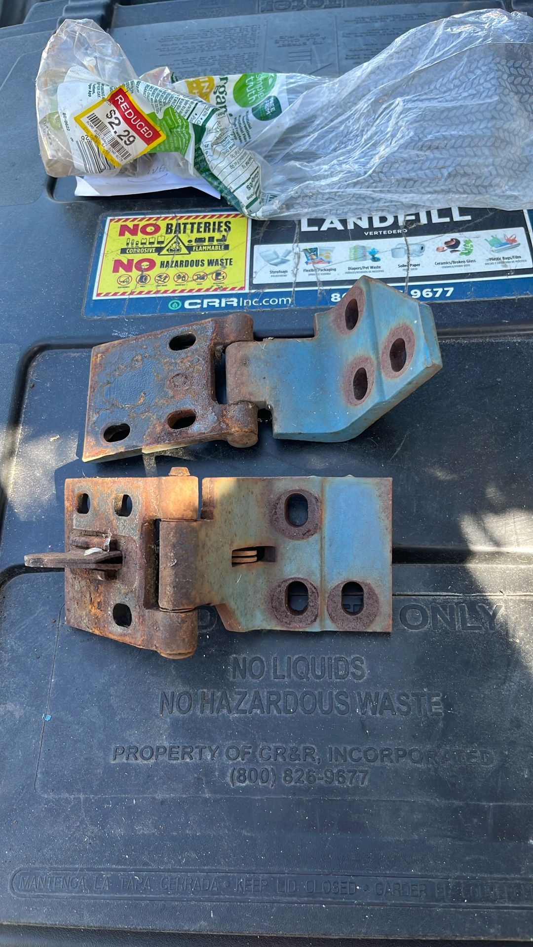67 - 72 C10 Chevy Truck Driver Side OEM Door Hinge Set