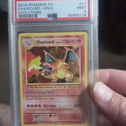 Charizard Evolutions Holo Green Flame Error