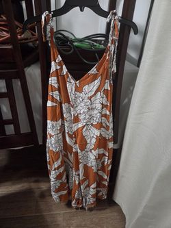 Orange Romper Size XL