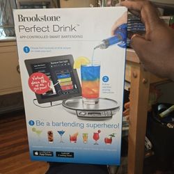 New Brookstone Perfect Drink App-Controlled Smart Bartending