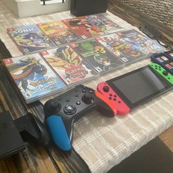 Nintendo Switch  Controls And Games  !!!!
