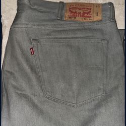 Og Grey Levis 501 
