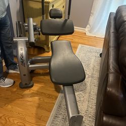 Life Fitness Ab Crunch Bench