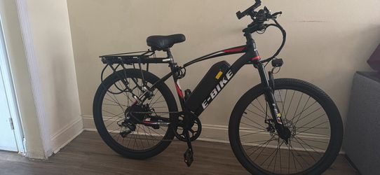 Electric Bike -used Like New - Only 1 Week