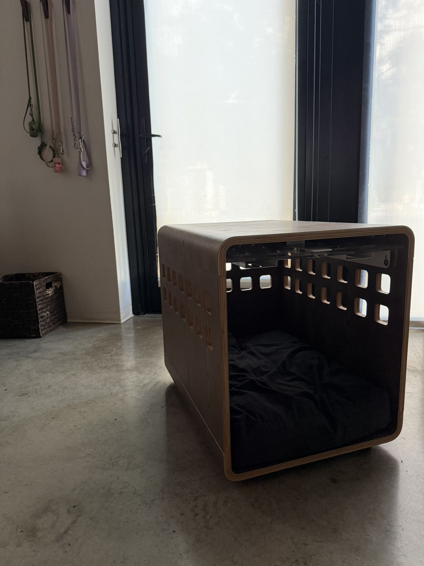 Fable Walnut Dog Crate