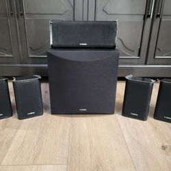 Surround Sound Sub and Speakers 