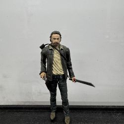 McFarlane Rick Grimes The Walking Dead 1/6 Action Figure Loose No Box