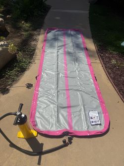 Inflatable Gymnastics Air Track Mat 9.5ft with Pump