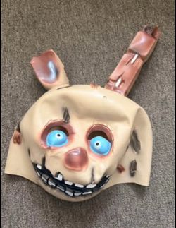 Creepy Bunny Animatronic Mask – Halloween